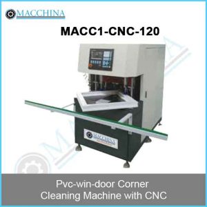 Pvc-win-door Corner Cleaning Machine with CNC