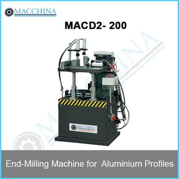 End-Milling Machine for Aluminum Profiles
