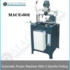 Automatic Router Machine With 3 Spindle Drilling