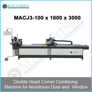 Double Head Corner Combining Machine