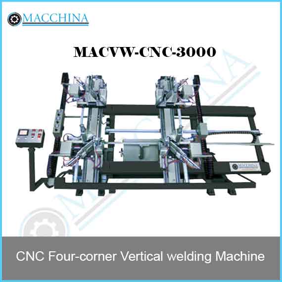 CNC Four-corner Vertical welding Machine