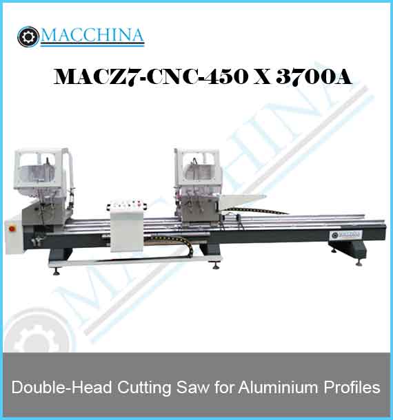 Double-Head Cutting Saw for Aluminum Profiles