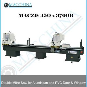 Double Mitre Saw for Aluminum and PVC Door & Window